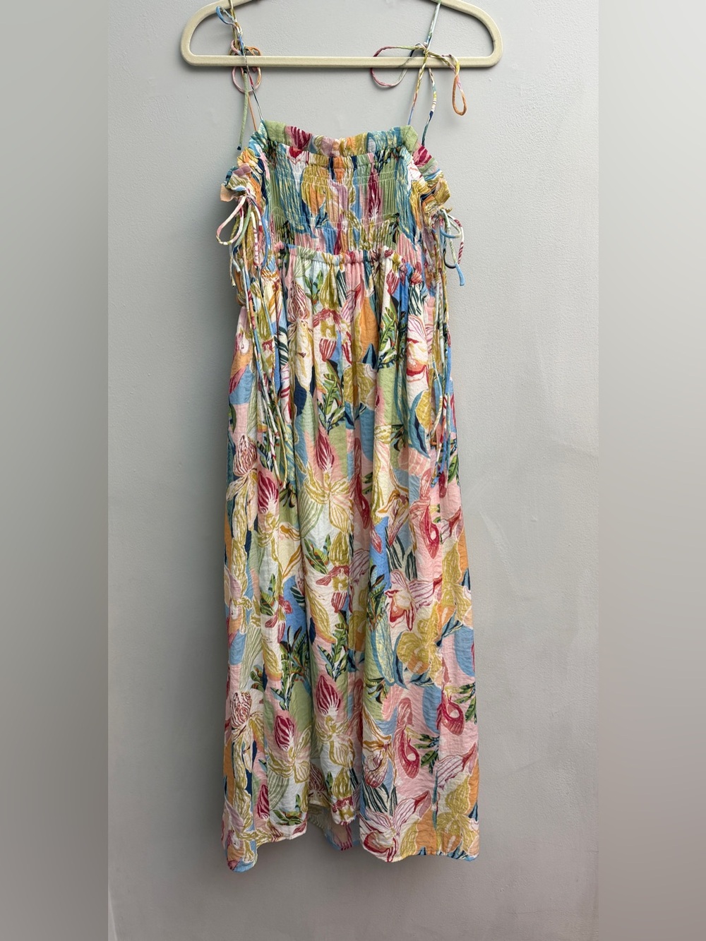 THML Destiny Floral Maxi Dress, Size Medium - Picture 7 of 7